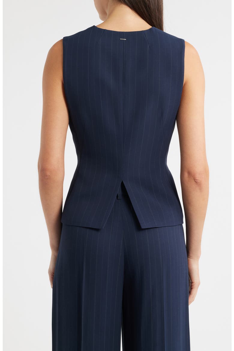 Tiana Pinstripe Pants, Alternate, color, SKY CAPTAIN PINSTRIPE