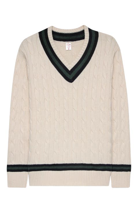 Cable-Knit Sweater