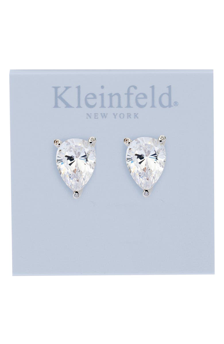 Kleinfeld Cubic Zirconia Large Teardrop Stud Earrings, Alternate, color,