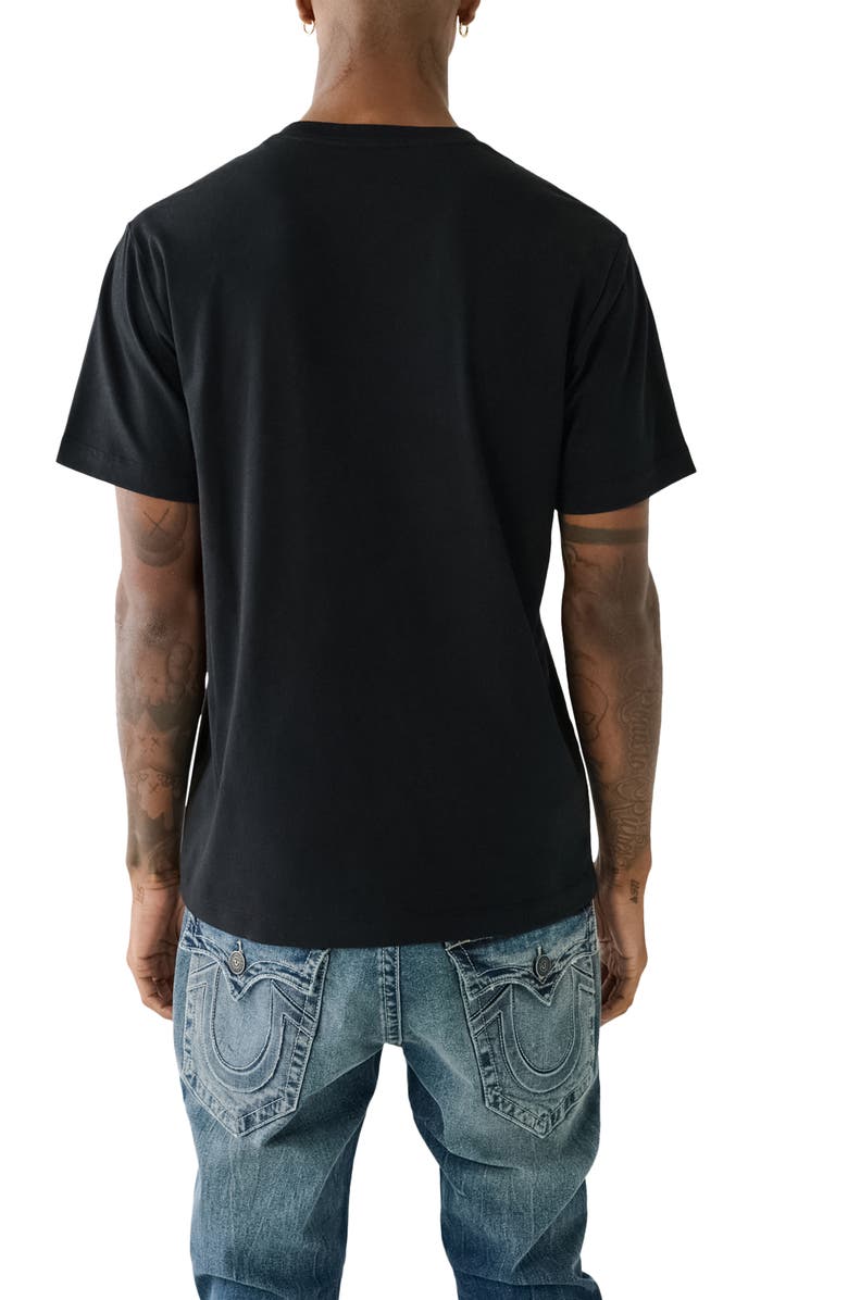 True Religion Brand Jeans True Face Graphic T-Shirt, Alternate, color, 