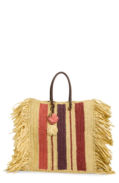 Lily Straw Tote