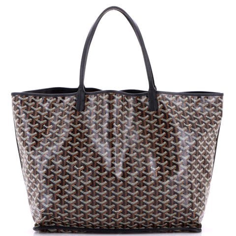 Anjou Reversible Tote Coated Canvas GM