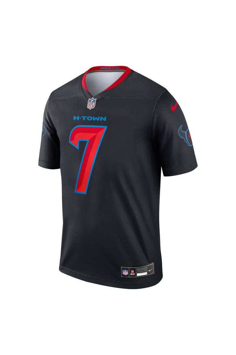 Men's Nike C.J. Stroud Navy Houston Texans Legend Player Performance Top, Alternate, color, Navy