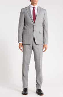 Original Penguin Two Button Notch Lapel Flap Pocket Suit