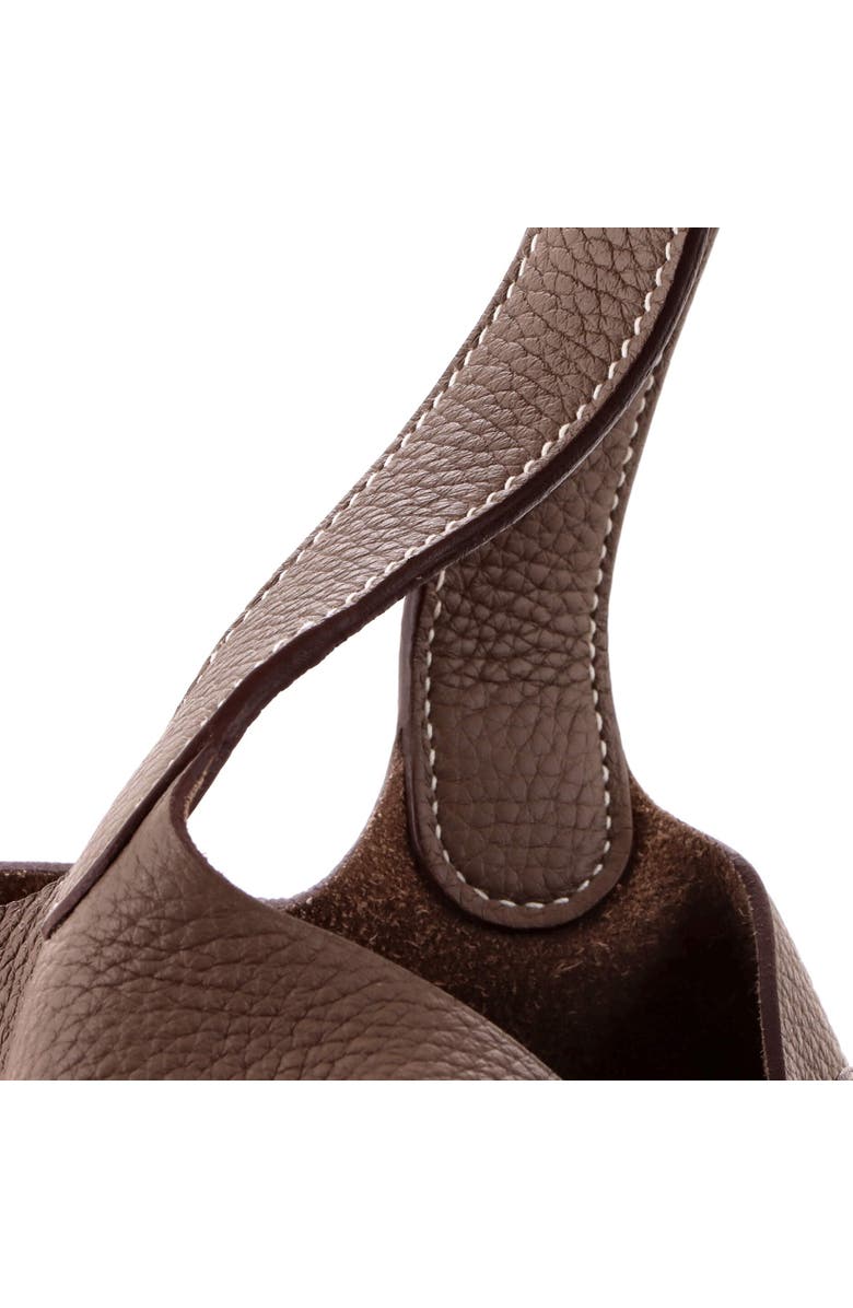 Pre-Owned Hermes Picotin Lock Bag Clemence MM, Alternate, color, Etoupe