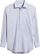Peter Millar Jackson Crown Lite Microcheck Performance Twill Button-Up Shirt
