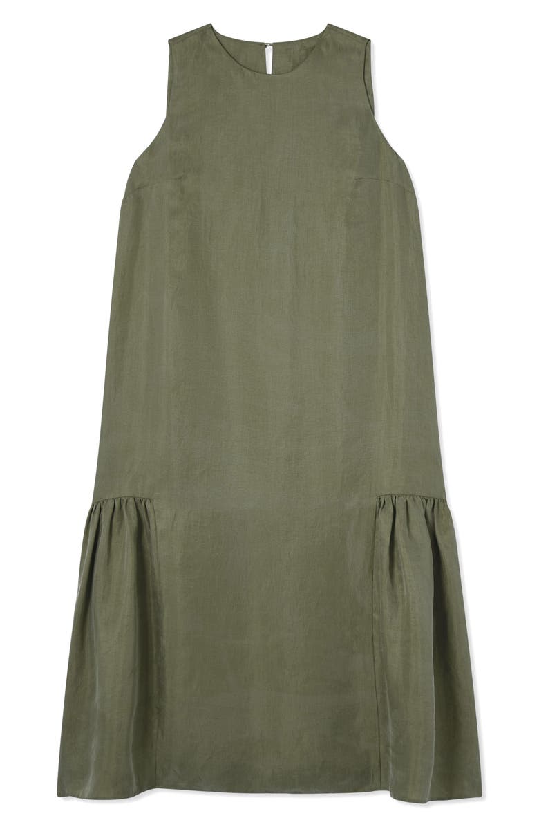 LK Bennett Alma Sleeveless Midi Dress, Alternate, color, Sage