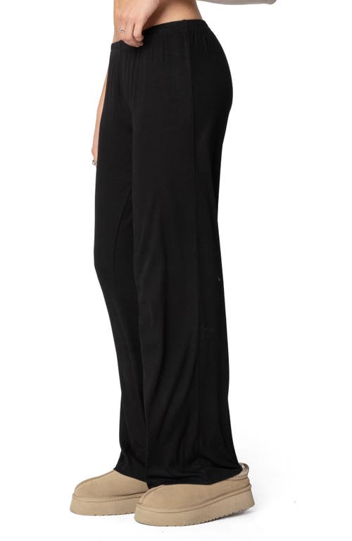 Edikted Justina Lounge Pants In Black