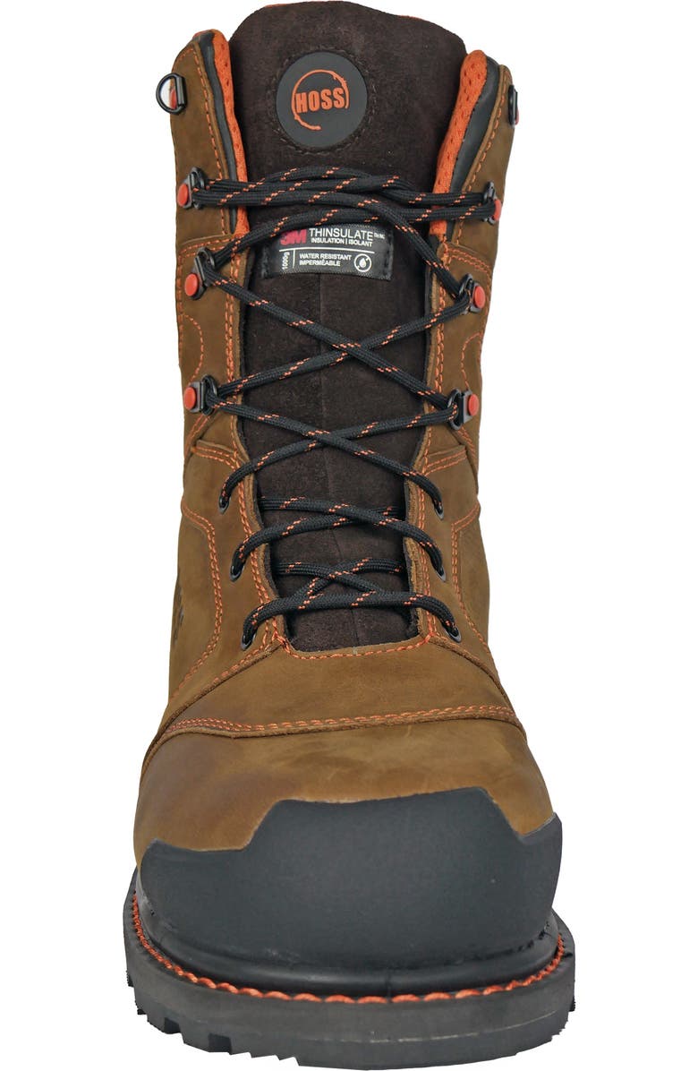 Hoss Boot Company HOSS Clash Composite Toe Insulated Work Boot, Alternate, color, Brown