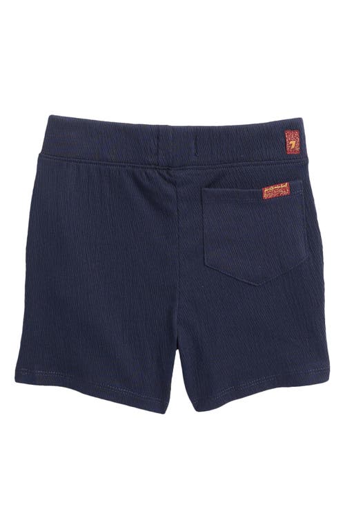 7 FOR ALL MANKIND 7 FOR ALL MANKIND KIDS' COORDINATED TWILL BUTTON FRONT SHIRT & SHORTS SET