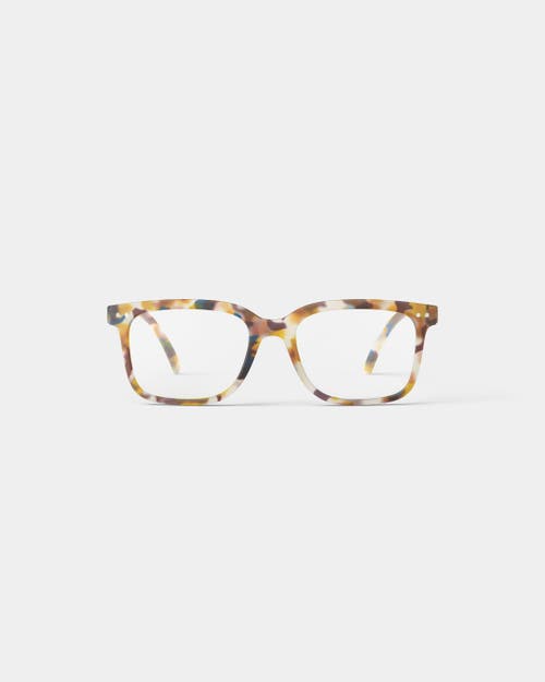Izipizi #l 54mm Rectangular Reading Glasses In Brown