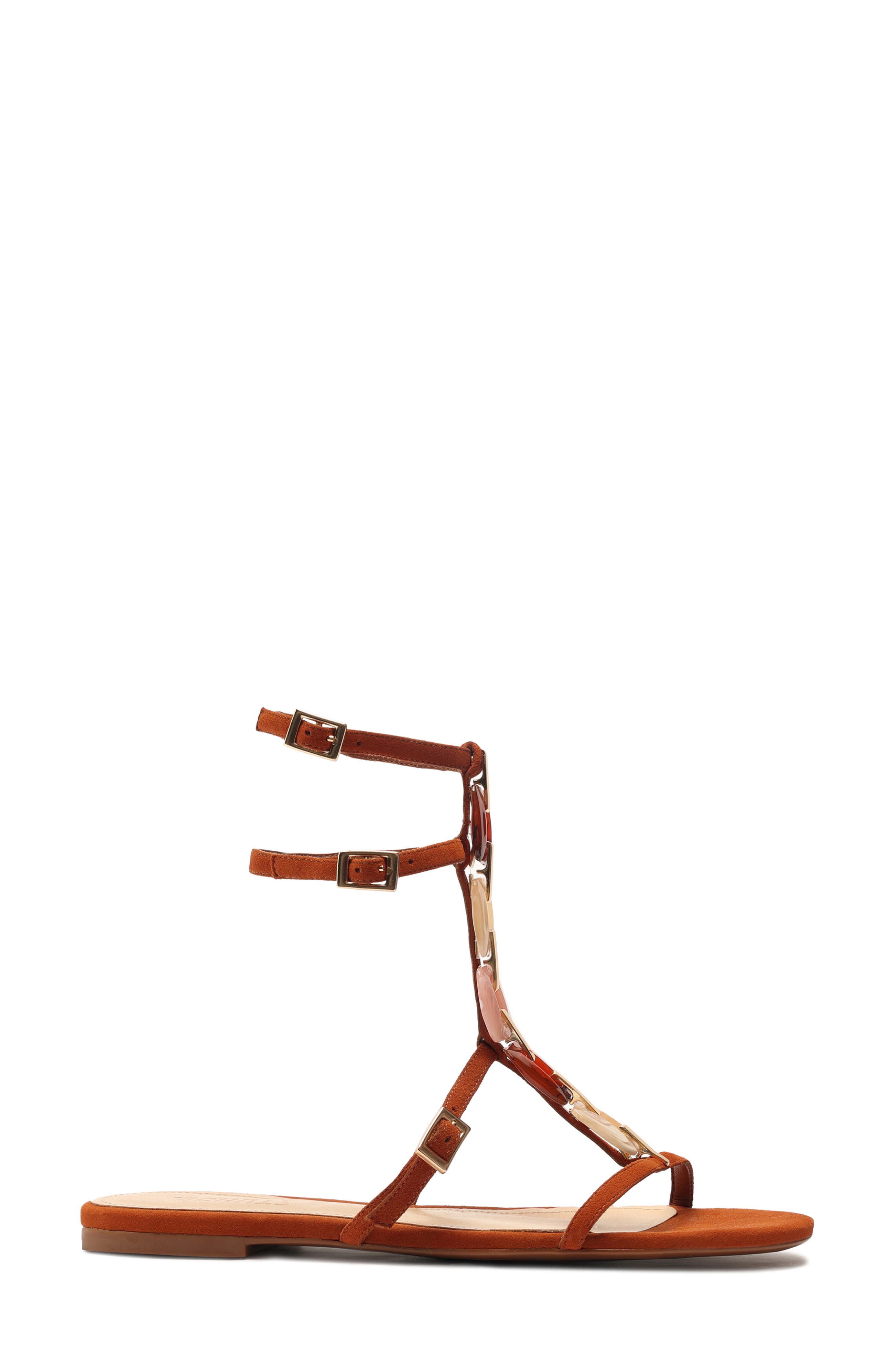 Schutz Cassandra Embellished Sandal, Alternate, color, 