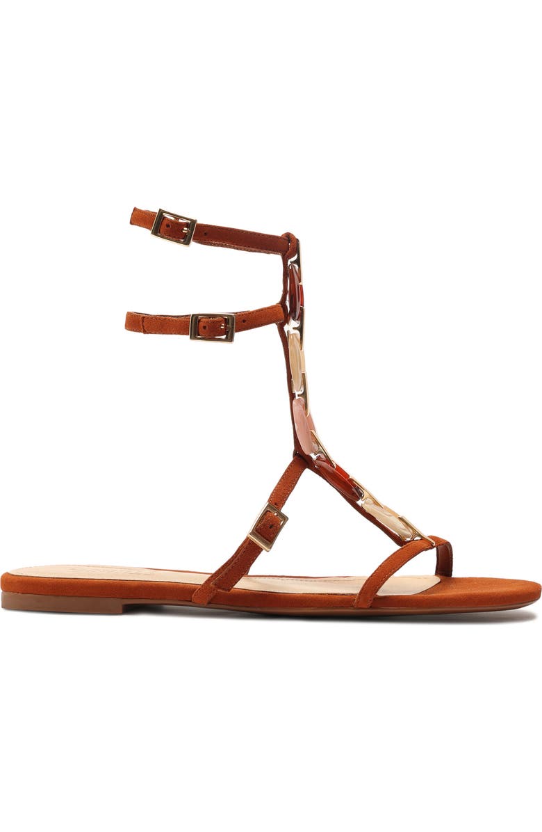 Schutz Cassandra Embellished Sandal, Alternate, color,