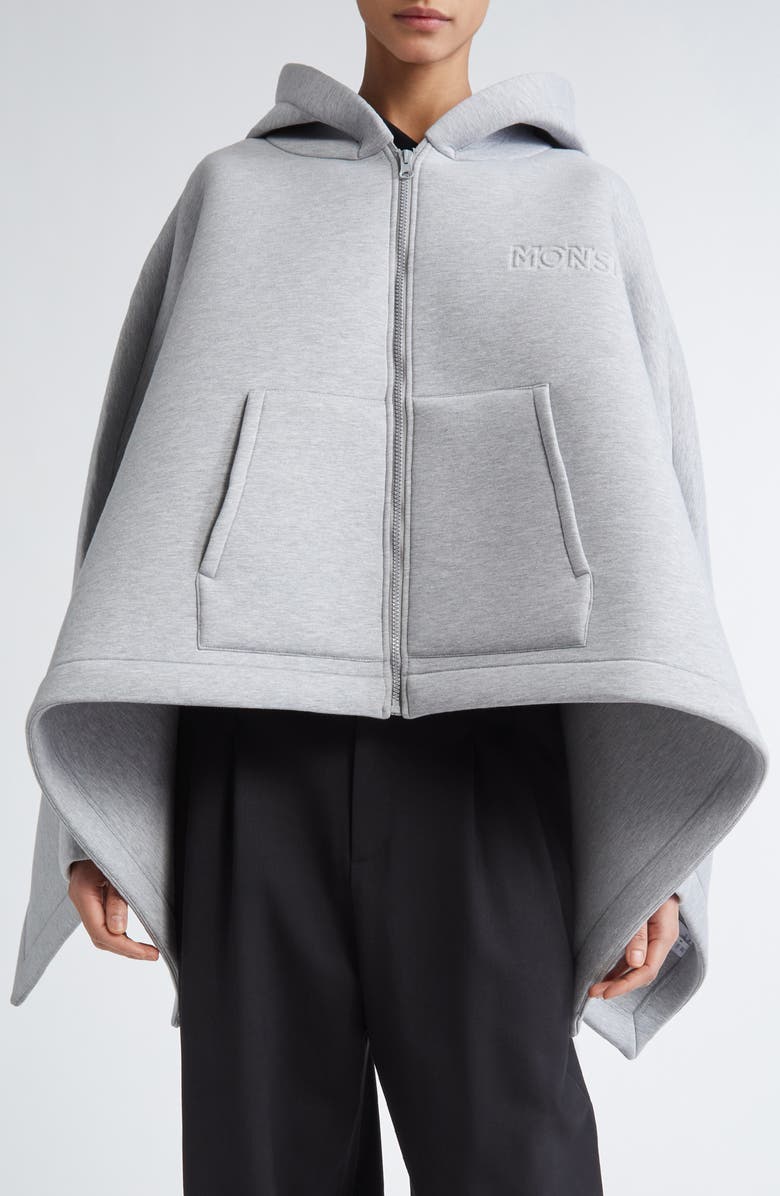 MONSE Oversize Hybrid Hoodie, Main, color, 