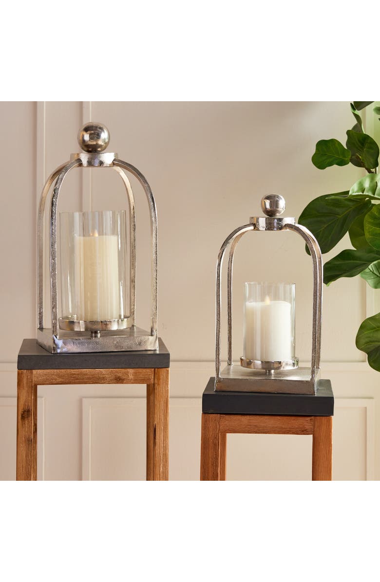 Napa Home & Garden Hollis Lantern, Alternate, color, Silver