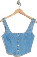 L'AGENCE Saga Square Neck Tank