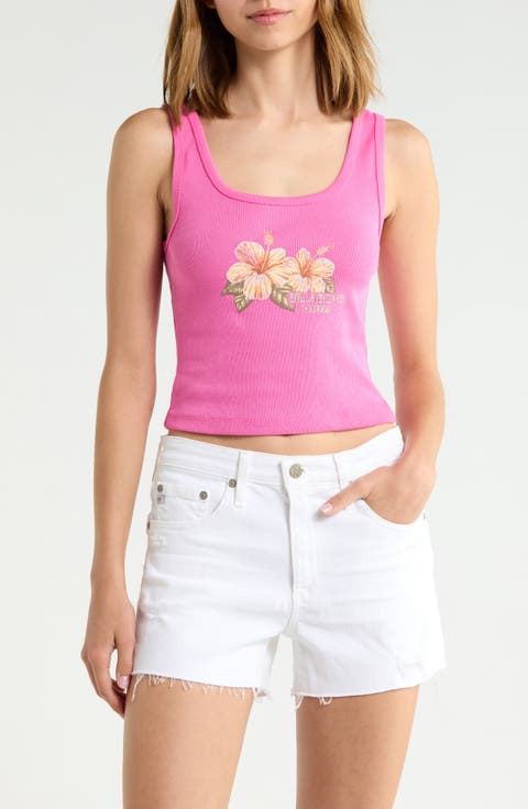 Take a Second Floral Cotton Tank