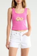 Billabong Take a Second Floral Cotton Tank