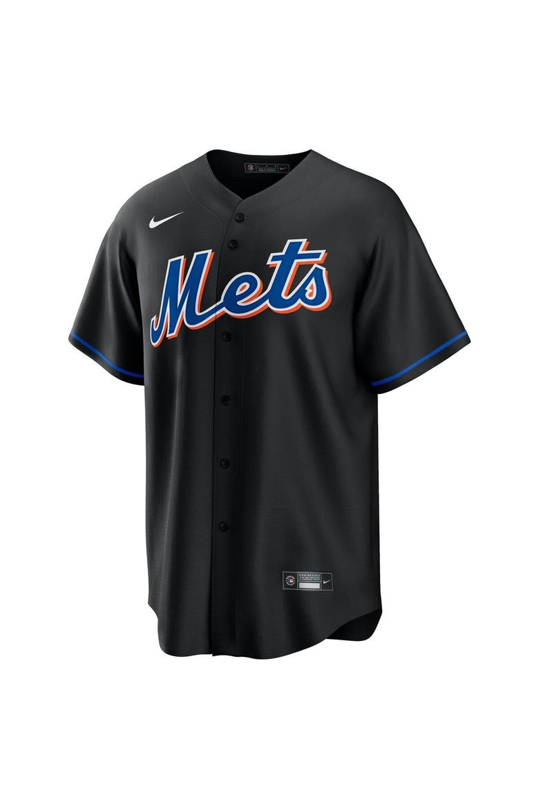 Men's Nike Mike Hampton Black New York Mets 2022 Alternate Replica Player Jersey, Alternate, color, Black