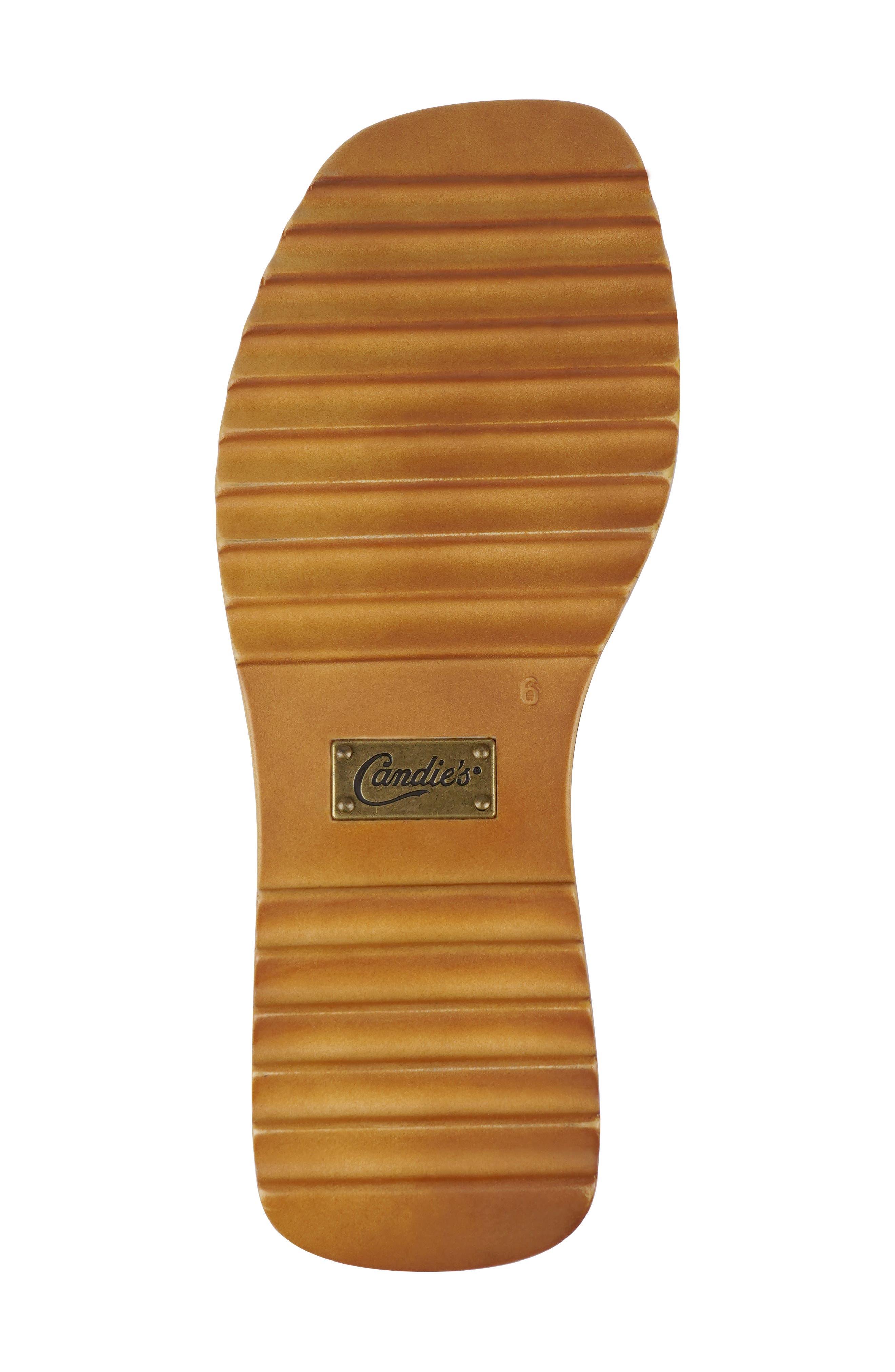 Candie
s Cuna Platform Wedge Sandal, Alternate, color, Silver/ Beige Sudte