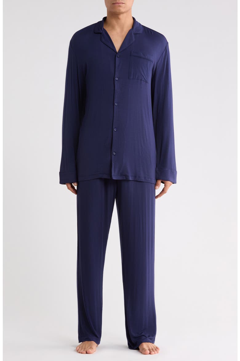 Tranquility Pajamas, Main, color, NAVY PEACOAT