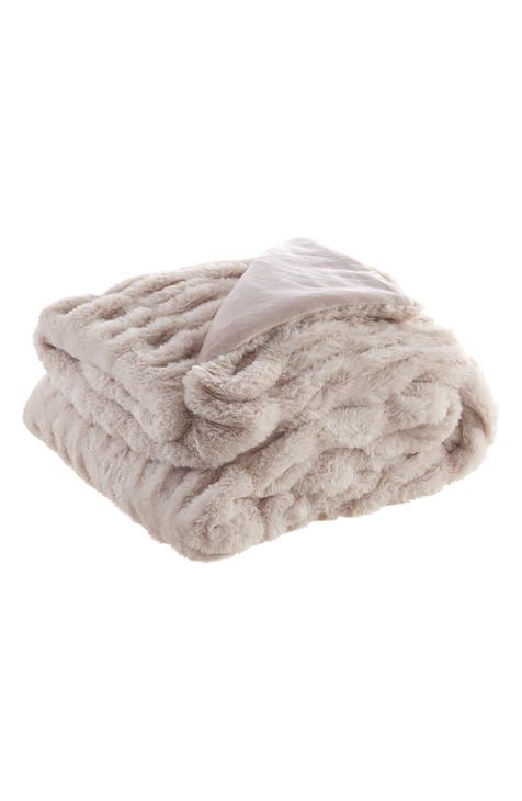 Faux Fur Throw Blankets Nordstrom Rack