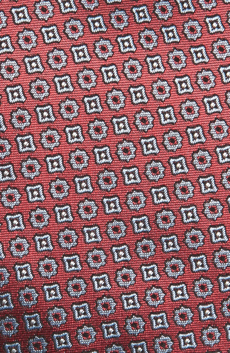 Canali Neat Medallion Silk Tie, Alternate, color, 