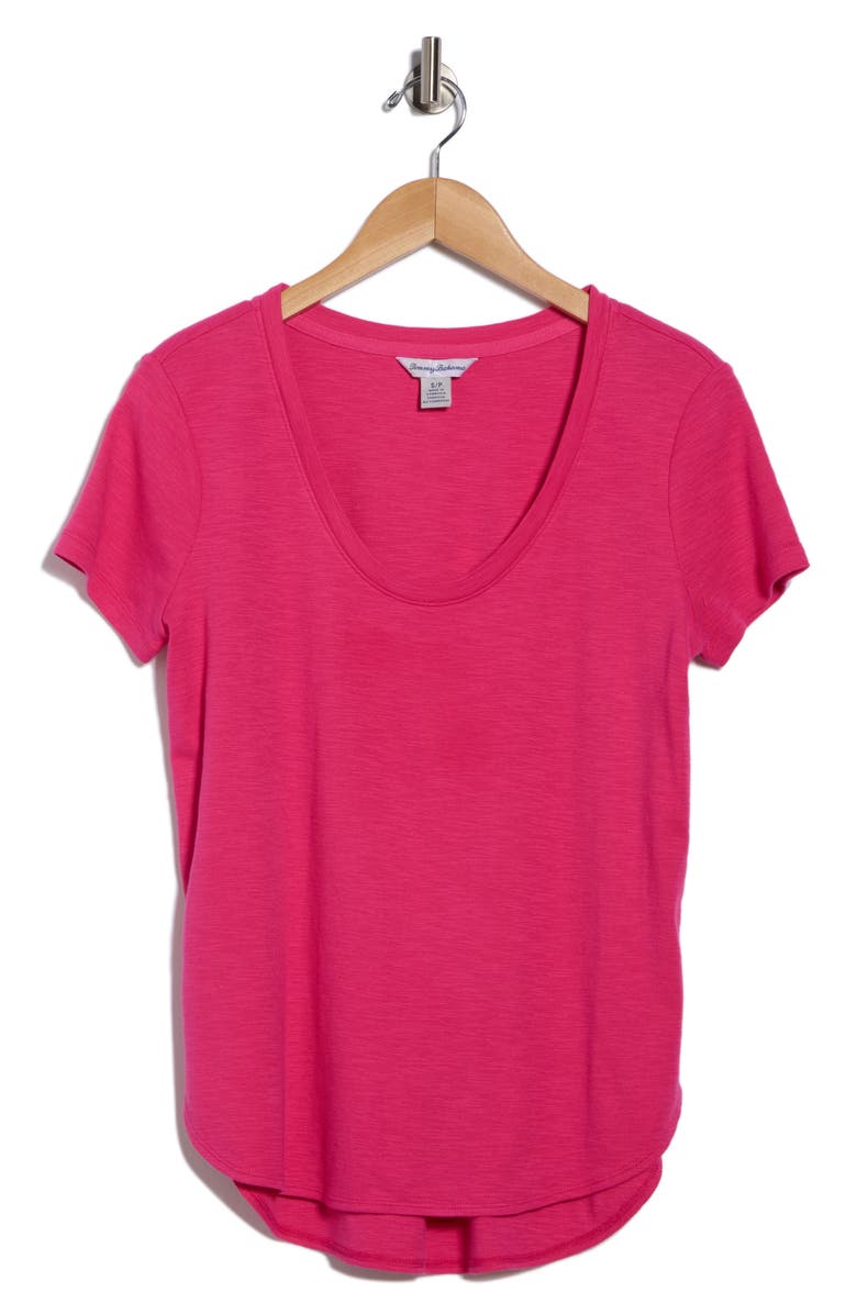 Tommy Bahama Ashby Isles Curve Hem T-Shirt, Alternate, color, Glowing