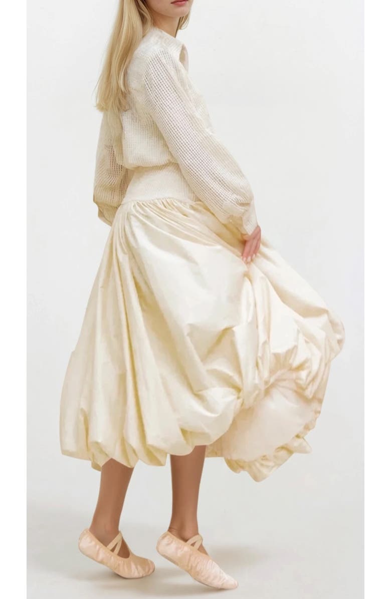 Elexiay Kemi Skirt, Alternate, color, Oatmeal