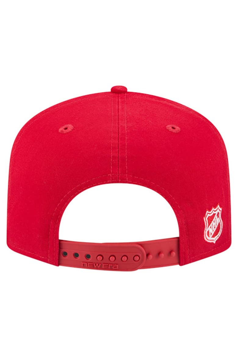 Men's New Era Red Detroit Red Wings 19TWENTY Adjustable Hat, Alternate, color, Red