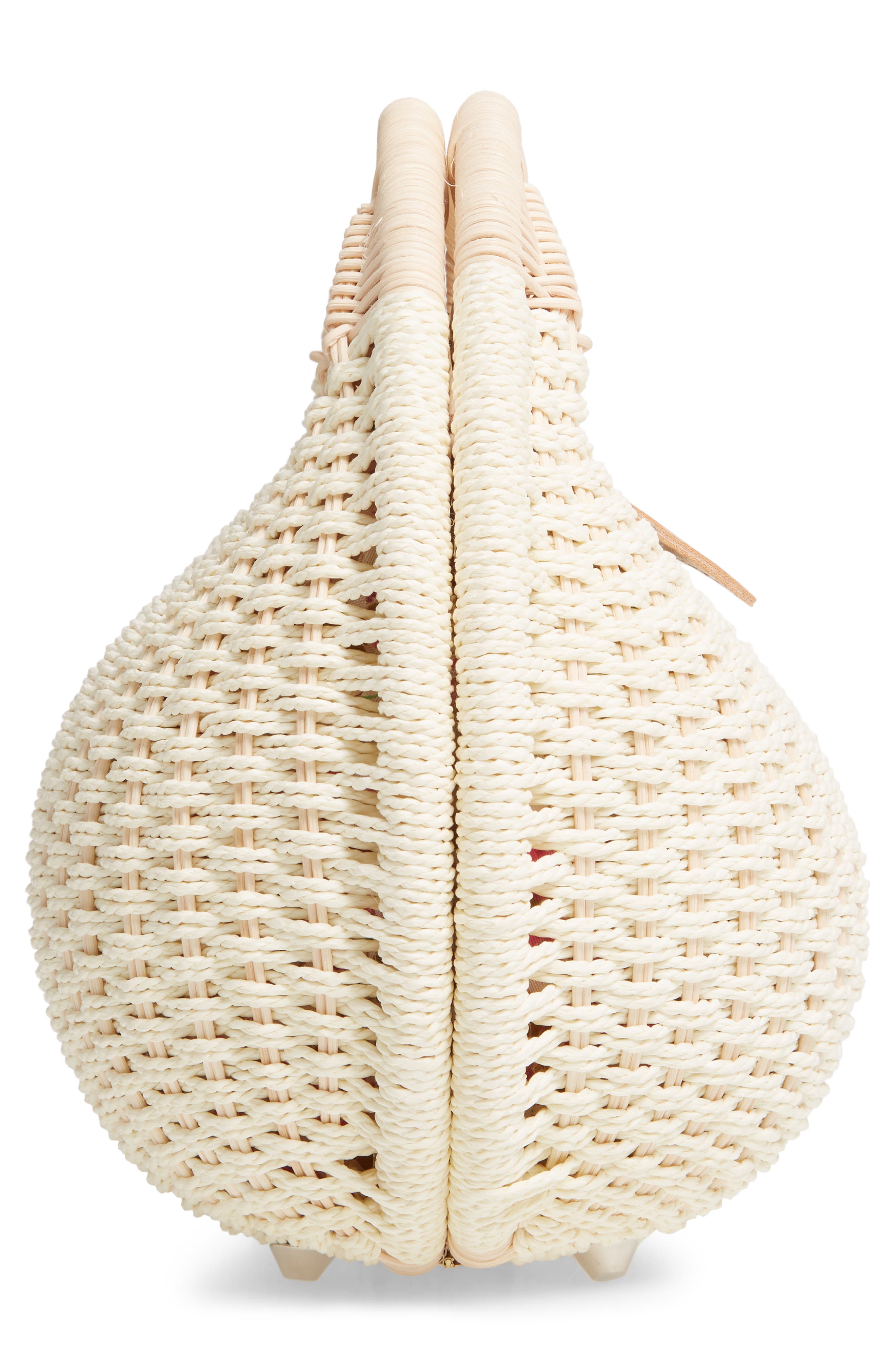Mali + Lili Chloe Woven Canteen Handbag, Alternate, color, 
