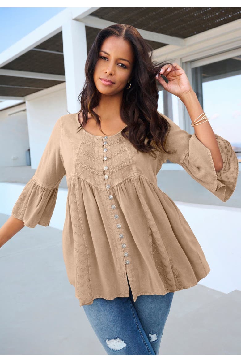 Taylor Acid Wash Big Shirt, Alternate, color, DARK BERRY