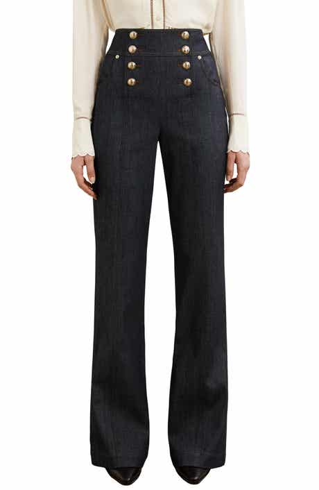 Skylar Sailor High Waist Bootcut Jeans