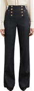 Reiss Skylar Sailor High Waist Bootcut Jeans