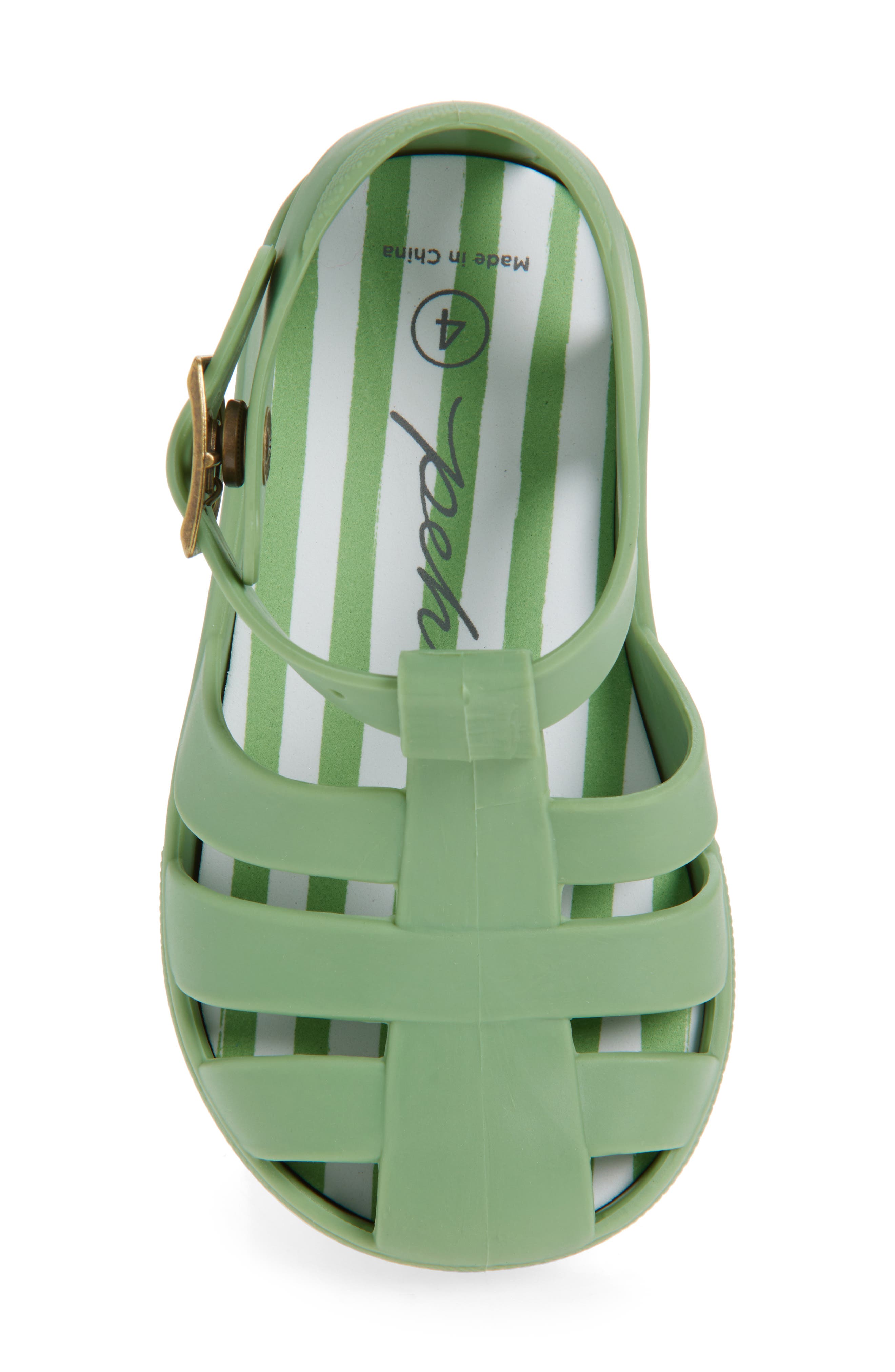 Kids' Fisherman Sandal, Alternate, color, GRASS