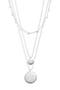 Set of 3 Disc Pendant Necklaces