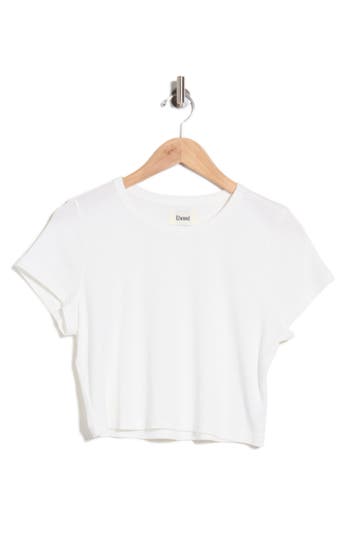 Elwood Organic Cotton Oversize Baby T-shirt In Vintage White