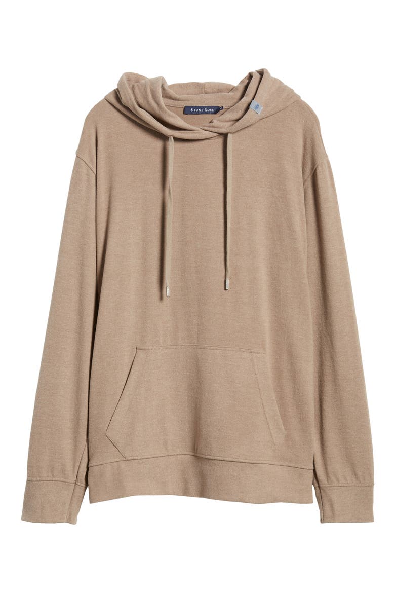 Performance Tech Fleece Hoodie, Alternate, color, FOSSIL