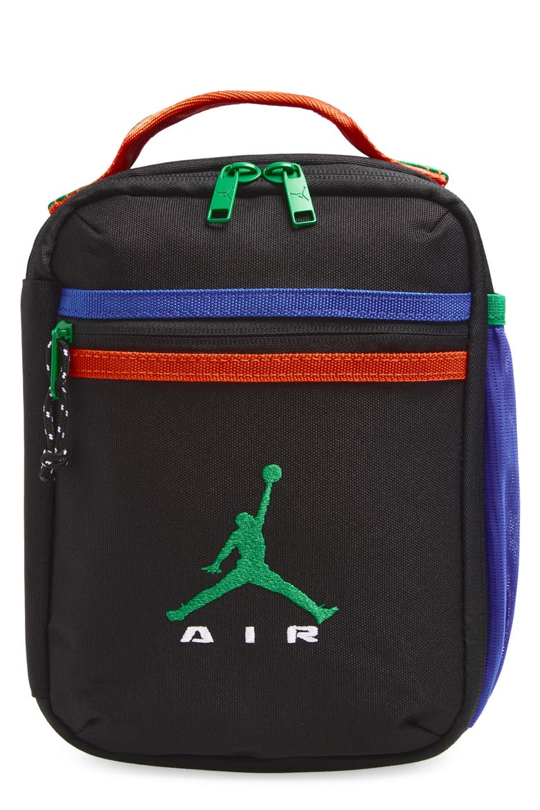 Kids' Air Raid Fuel Pack Lunchbox, Main, color, BLACK/ MULTI