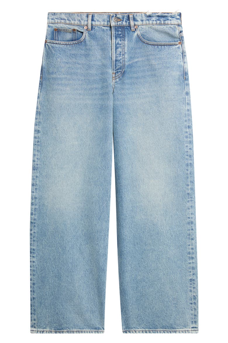 Journey Parker Wide Leg Jeans, Main, color, BLUE