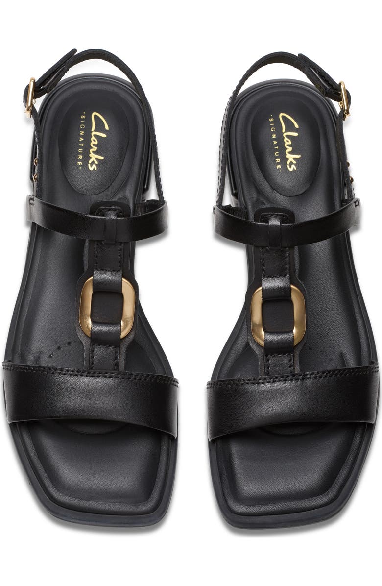 Clarks<sup>®</sup> Ariany Slingback Sandal, Alternate, color, Black Leather