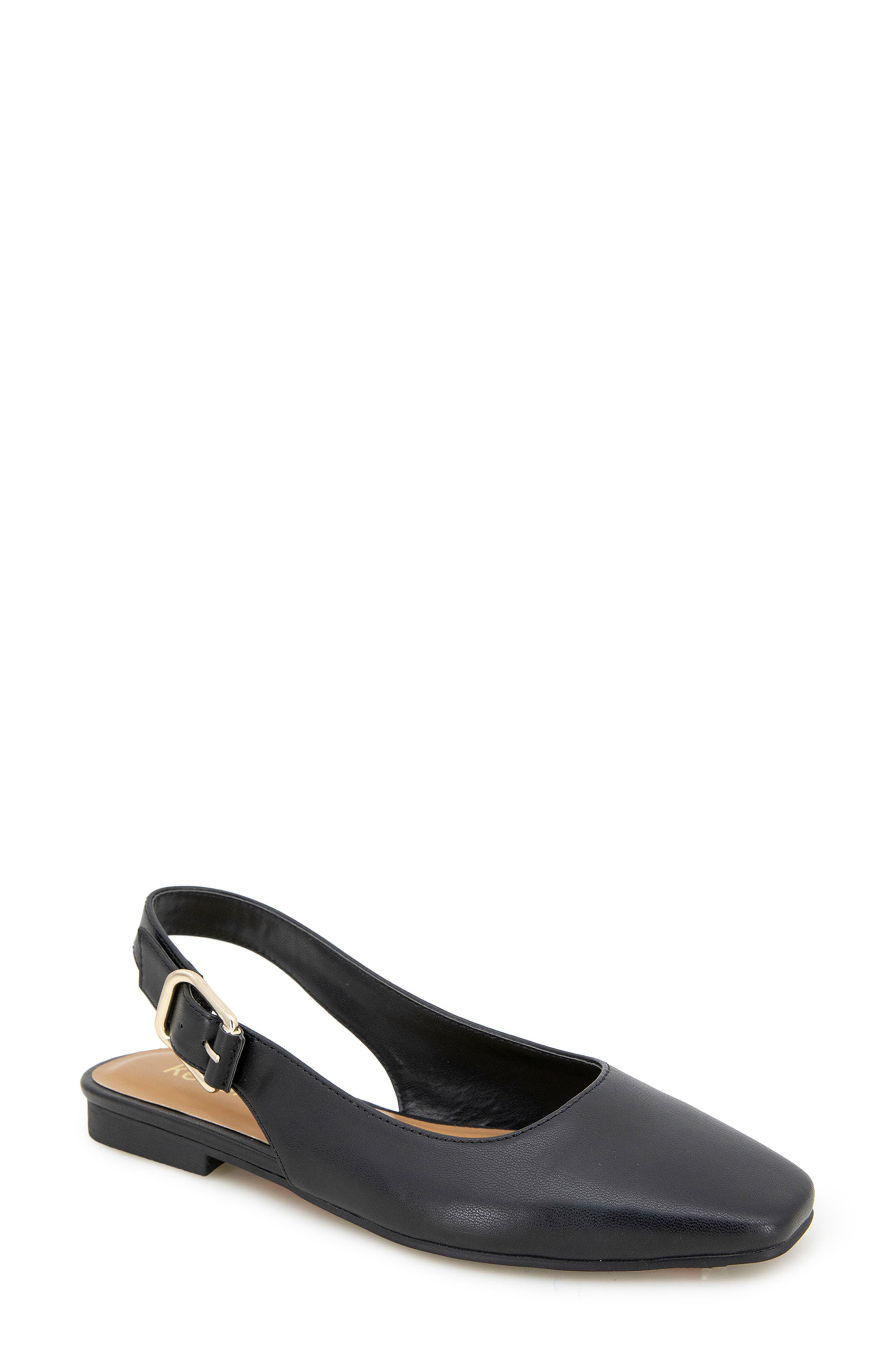 Kensie Flo Slingback Flat, Main, color, 