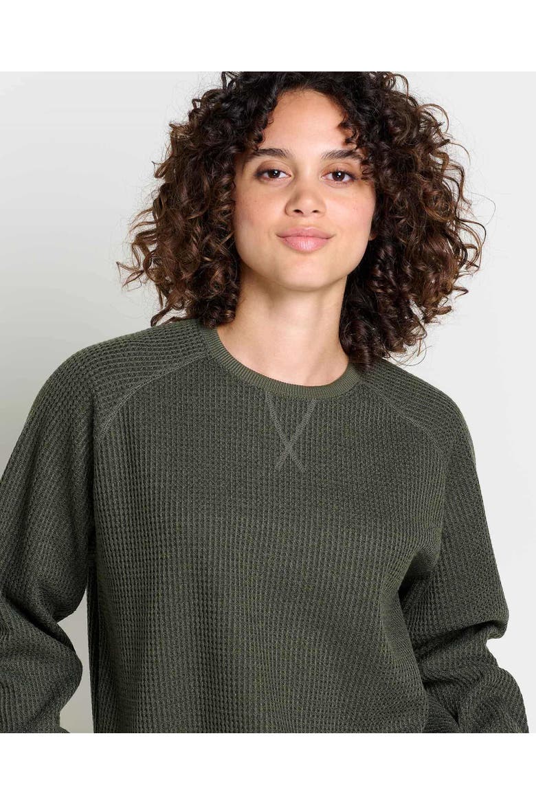 W's Bitterroot LS Pullover, Alternate, color, Olive