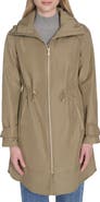 Cole Haan Signature Travel Packable Hooded Rain Jacket