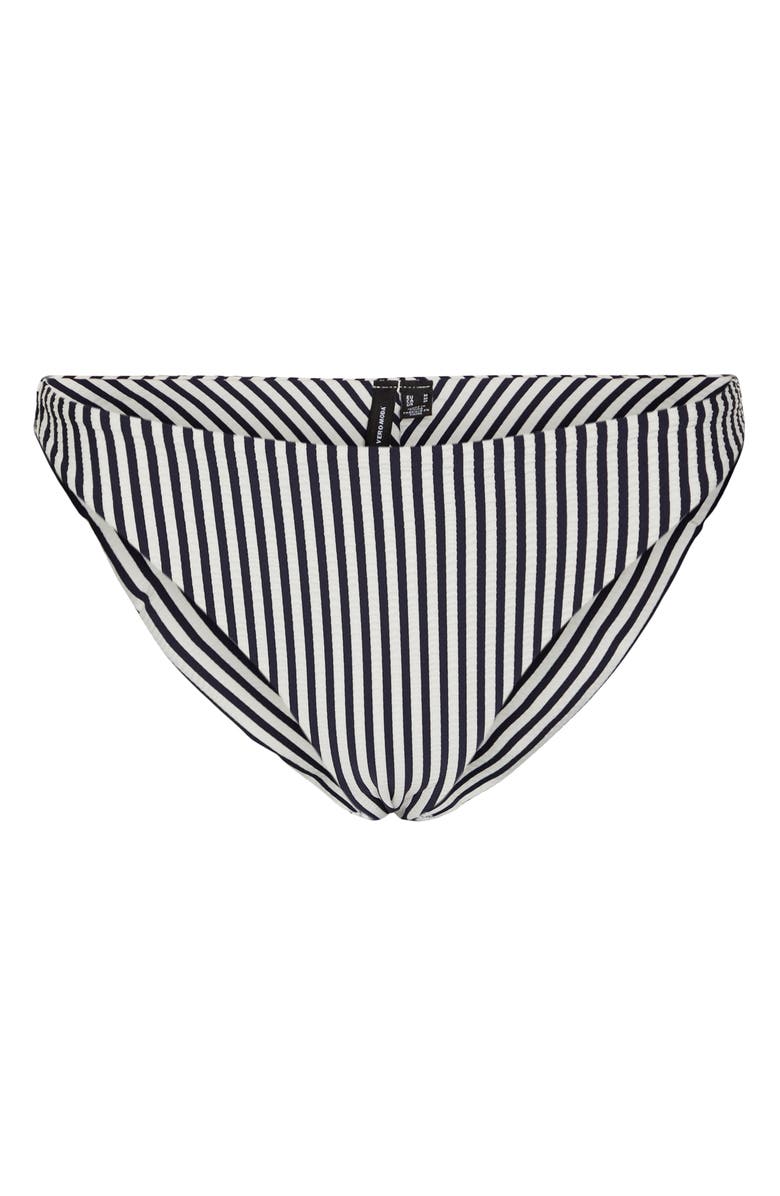 VERO MODA Stripe Bikini Bottoms, Main, color,