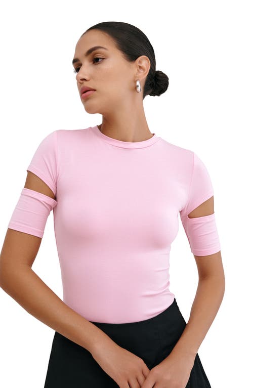 Marcella Esme Sleeve Cutout Top