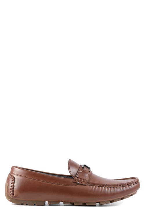 Tommy Hilfiger Attle Driver Loafer In Medium Brown
