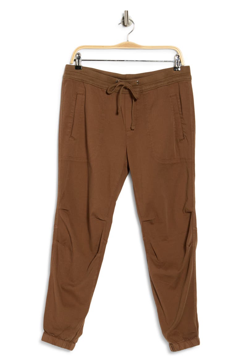 Soft Drape Utility Pants, Alternate, color, GINGERBREAD