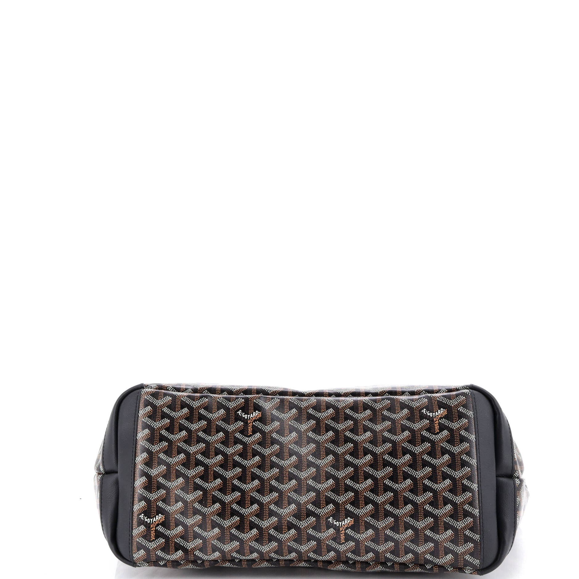 Pre-Owned Goyard Artois Tote Coated Canvas PM, Alternate, color, Black