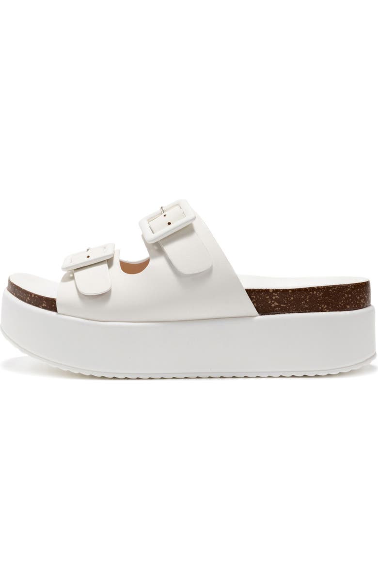 Project Cloud Skylar Slide Sandal, Alternate, color, White
